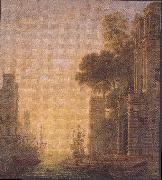 Claude Lorrain The Embarkation of St Paula in Ostia oil painting picture wholesale